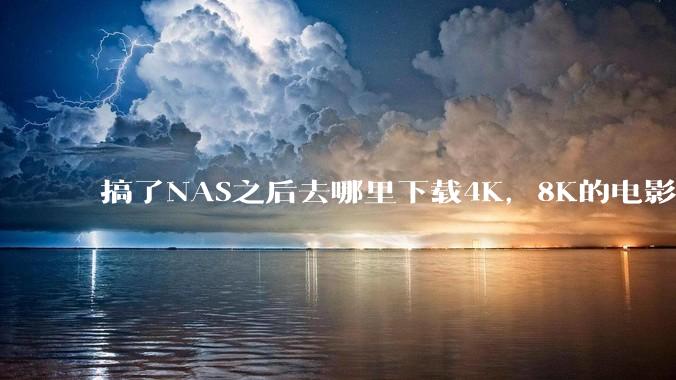 搞了NAS之后去哪里下载4K，8K的电影？