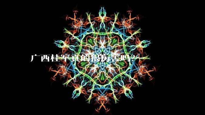 广西桂军真的很厉害吗？