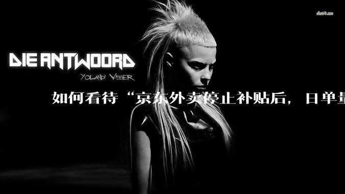 如何看待“京东外卖停止补贴后，日单量跌至两万单”这件事？